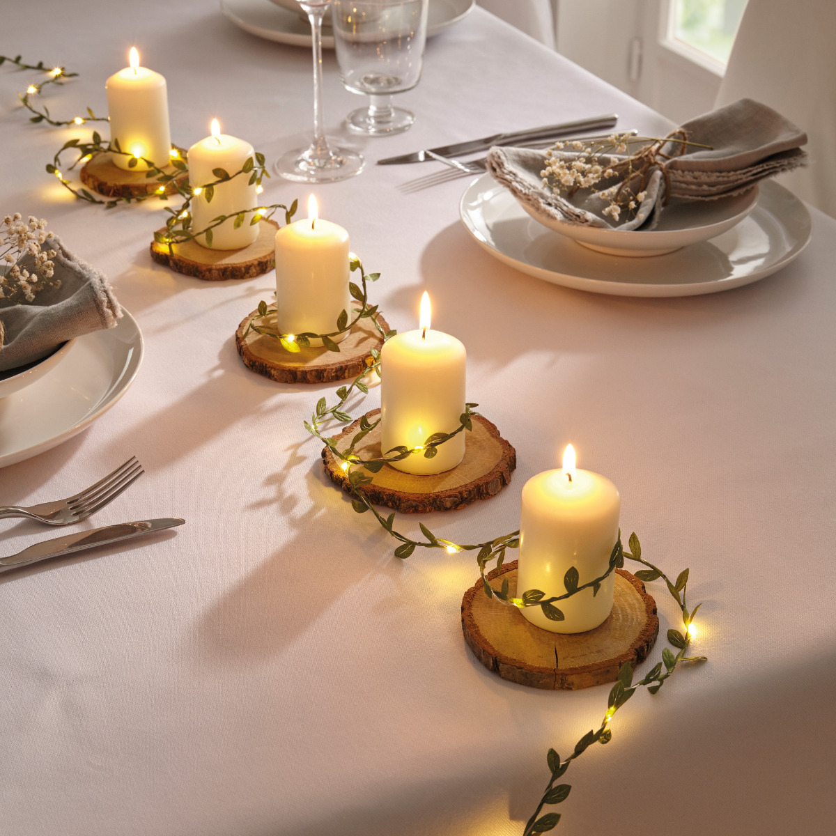LED-Lichterkette "Buchs"