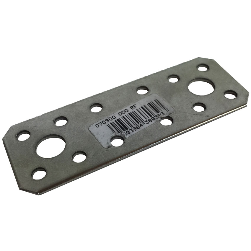 Flachverbinder, Edelstahl, 100 x 35 x 2 mm