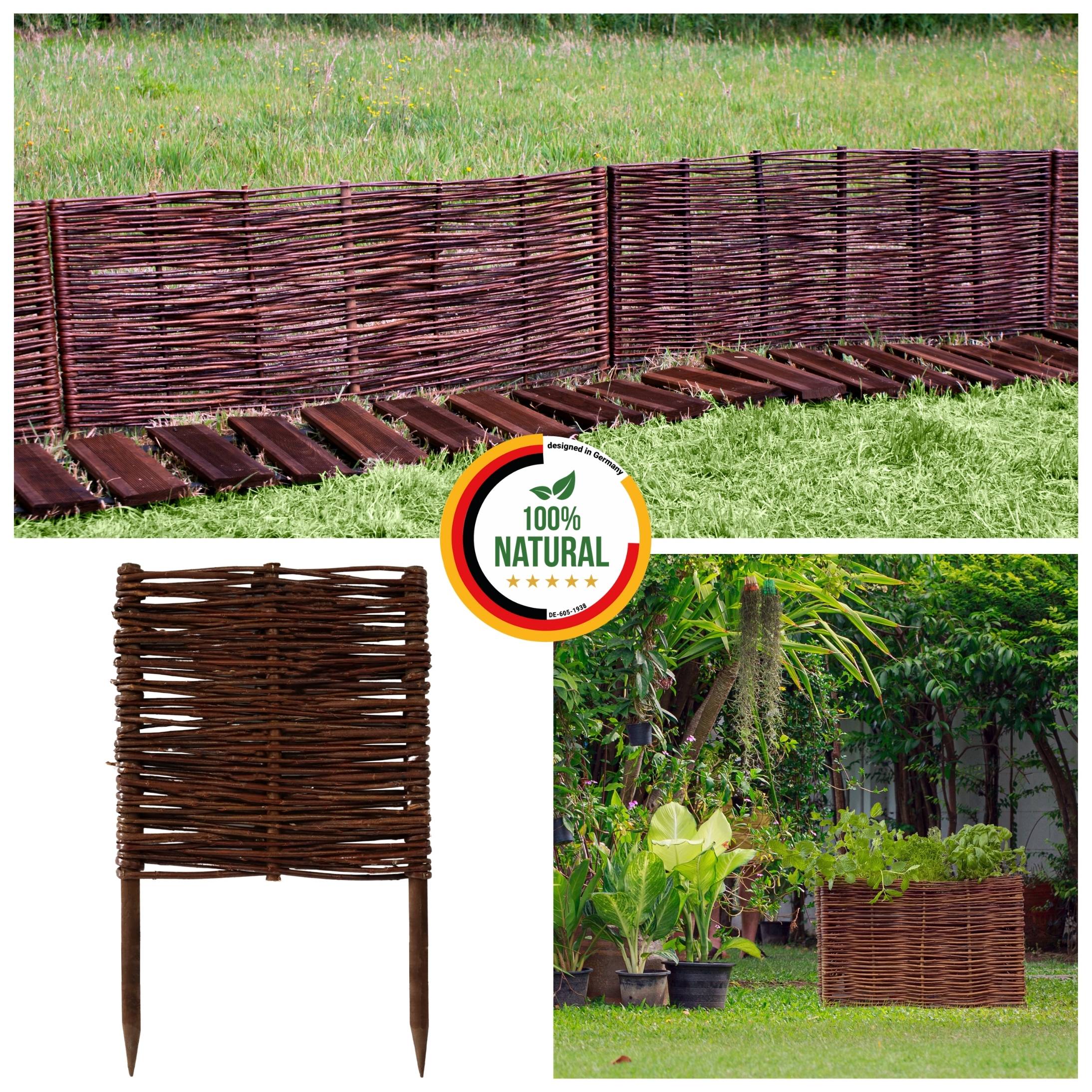 Weidenzaun (30x40 cm)