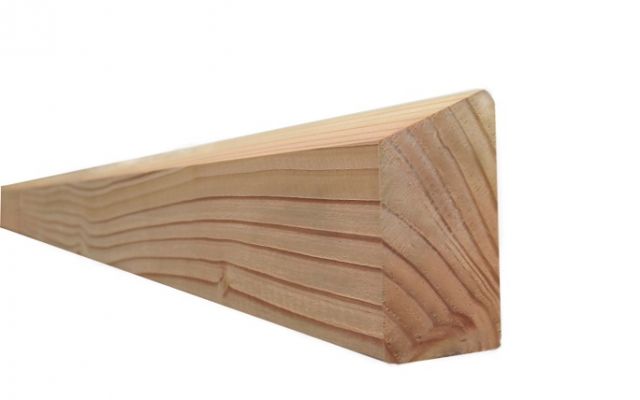 Querriegel für Holzzaun / Balkon (4 Stück) - Douglasie - 8034/3 DO (68x1780x34mm) - Amazon