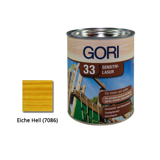 Gori 33 Sensitiv Holzlasur, 7801 Eiche Hell
