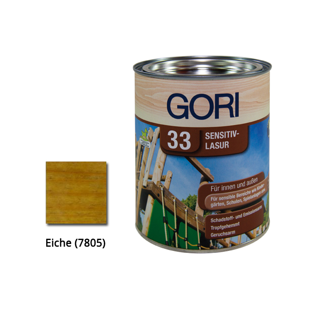 Gori 33 Sensitiv Holzlasur, 7805 Eiche