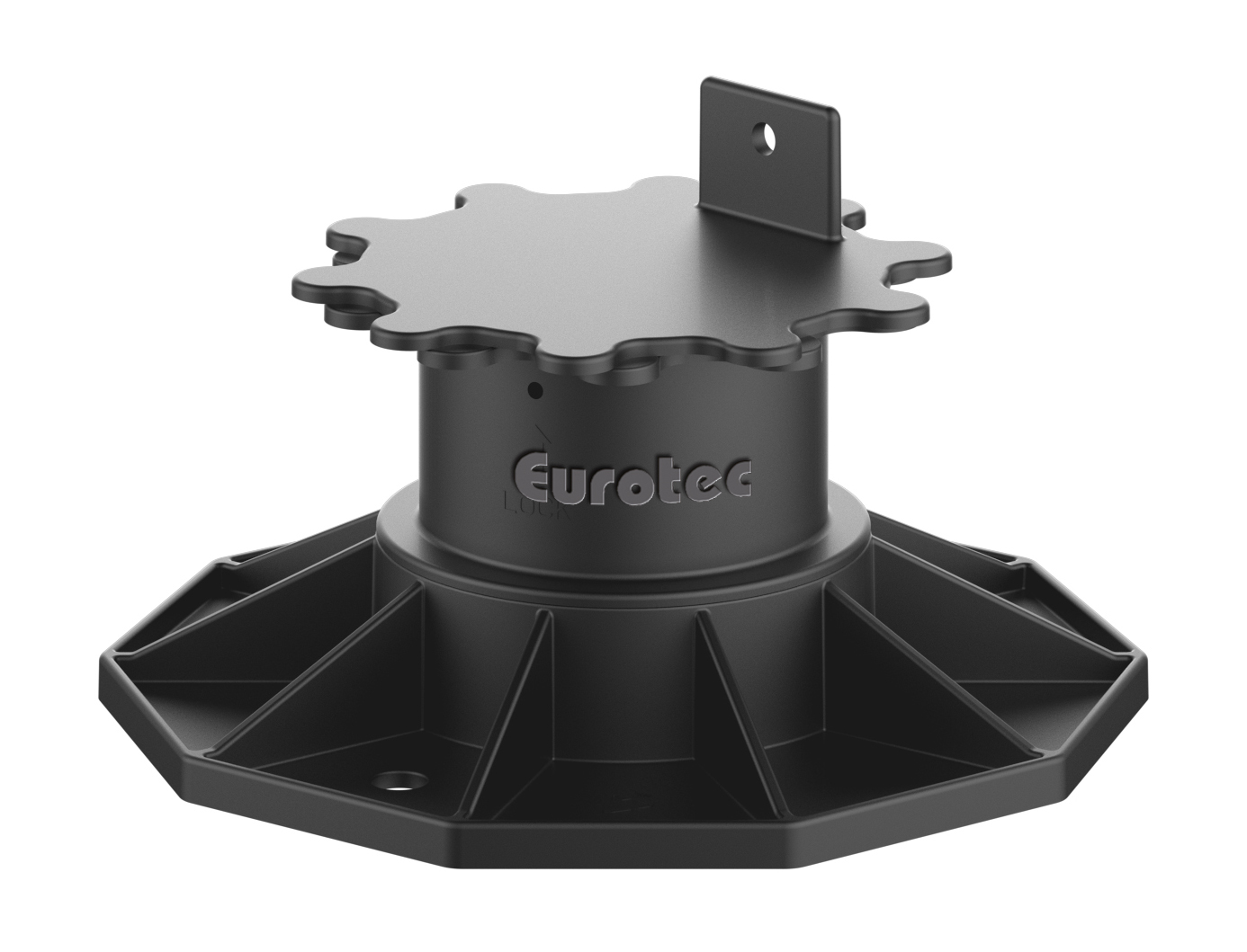 Eurotec - Verstellfüße für Terrassen - "ECO L" 6,5-13 cm, Terrassenlager