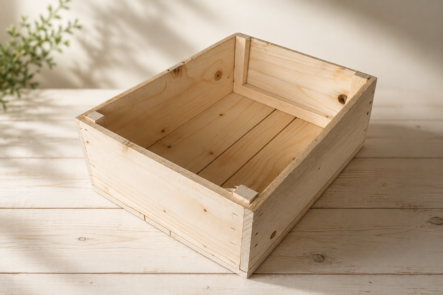 kleine Holzkiste