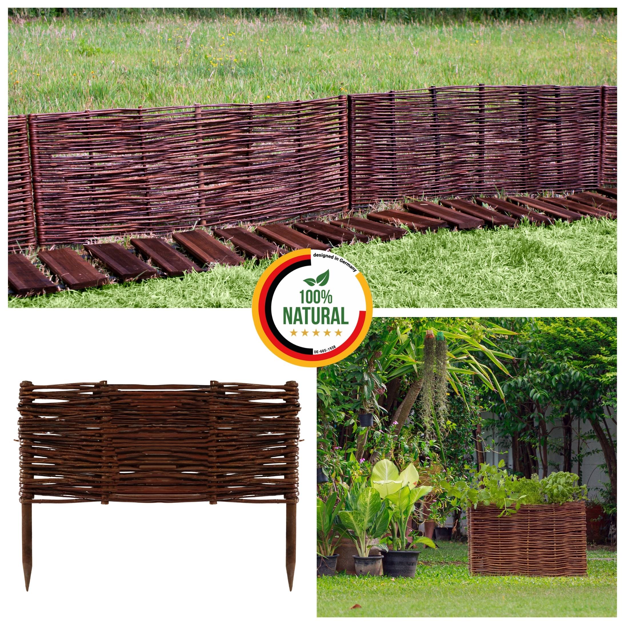 Weidenzaun (30x50 cm)