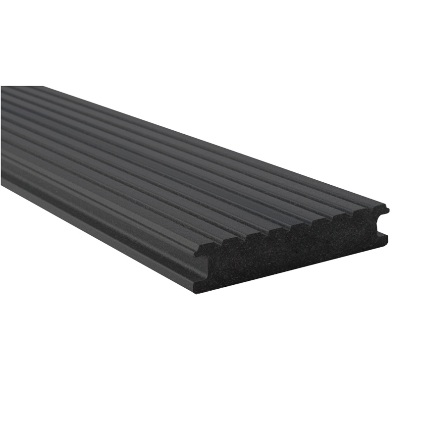 Kovalex - WPC Bodendiele Standard, Vollprofil, graubraun (3 m)