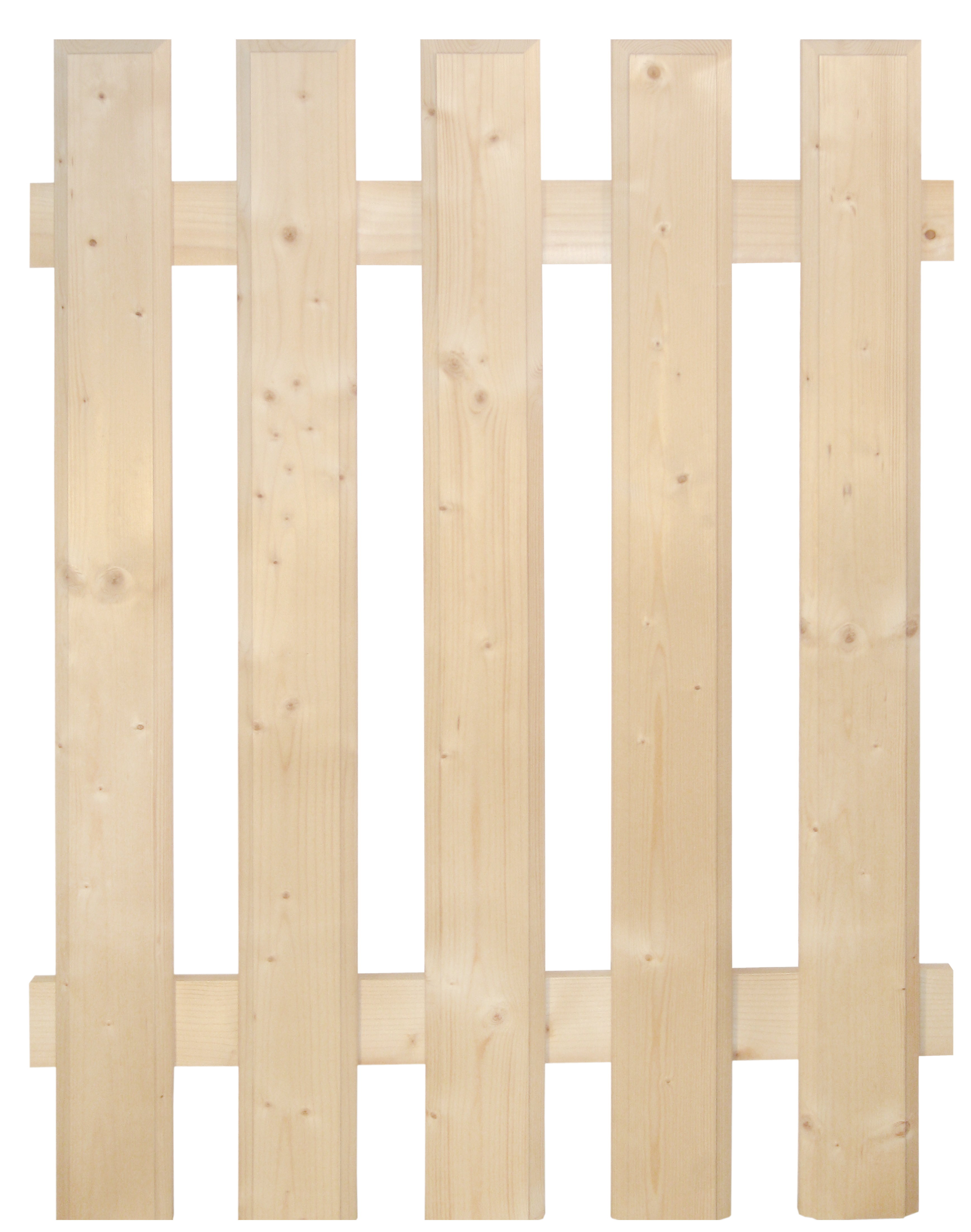 Zaunlatte/Balkonbrett "Oslo" - Fichte - (18x950x90mm)  1002 Fi B, 2. Wahl