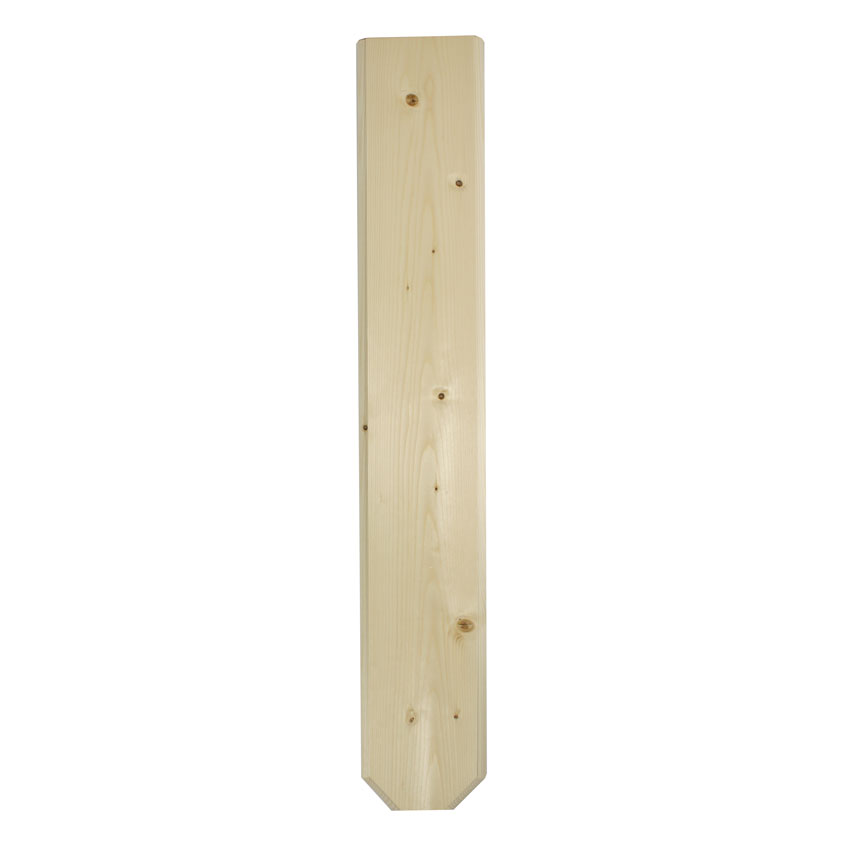 Balkonbrett "Frankfurt" für Holzbalkon - Fichte - 4080/1 (ca.20x840x135mm)