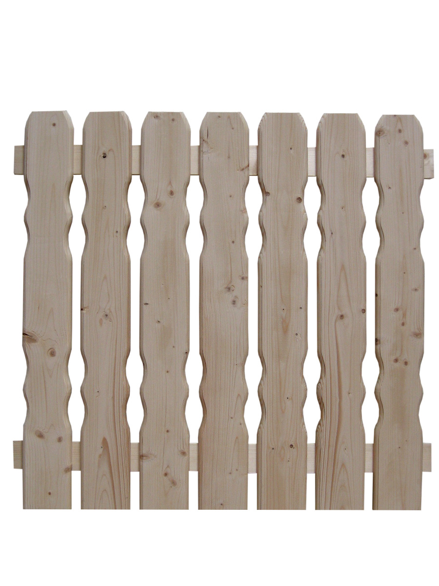 Balkonbrett "MODERN" (950 x 120 x 18mm) Fichte  - 7140C/95