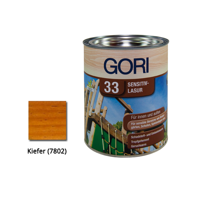 Gori 33 Sensitiv Holzlasur, 7802 Kiefer