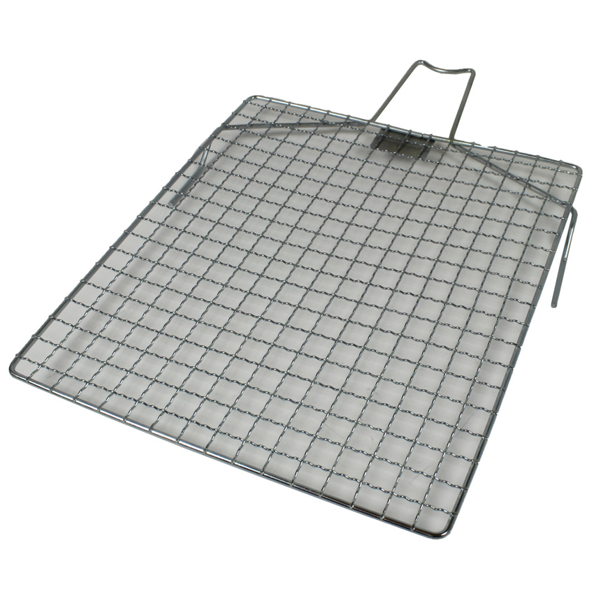 Abstreifgitter Metall, M-Griff, 26 x 30cm