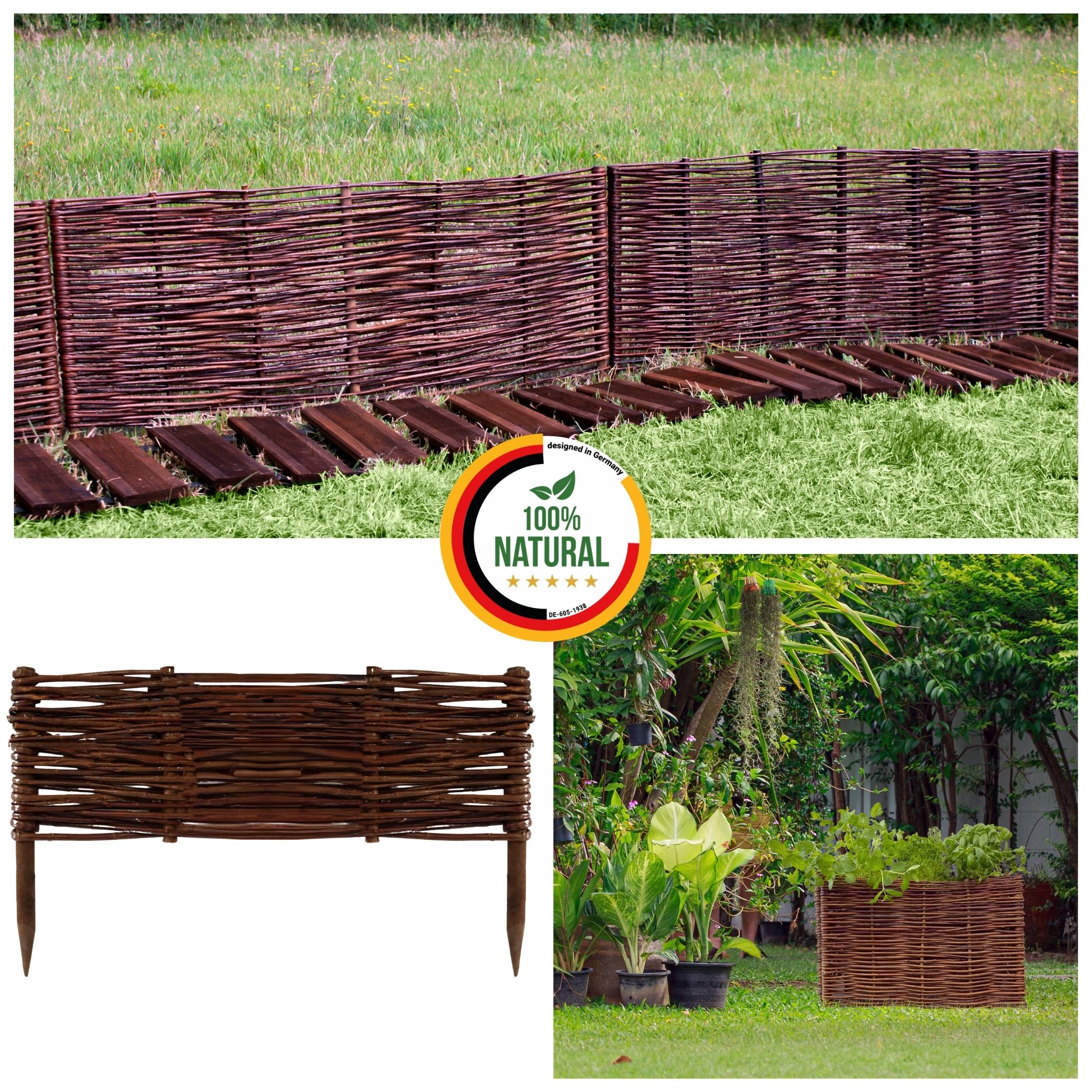 Weidenzaun (20x50 cm)