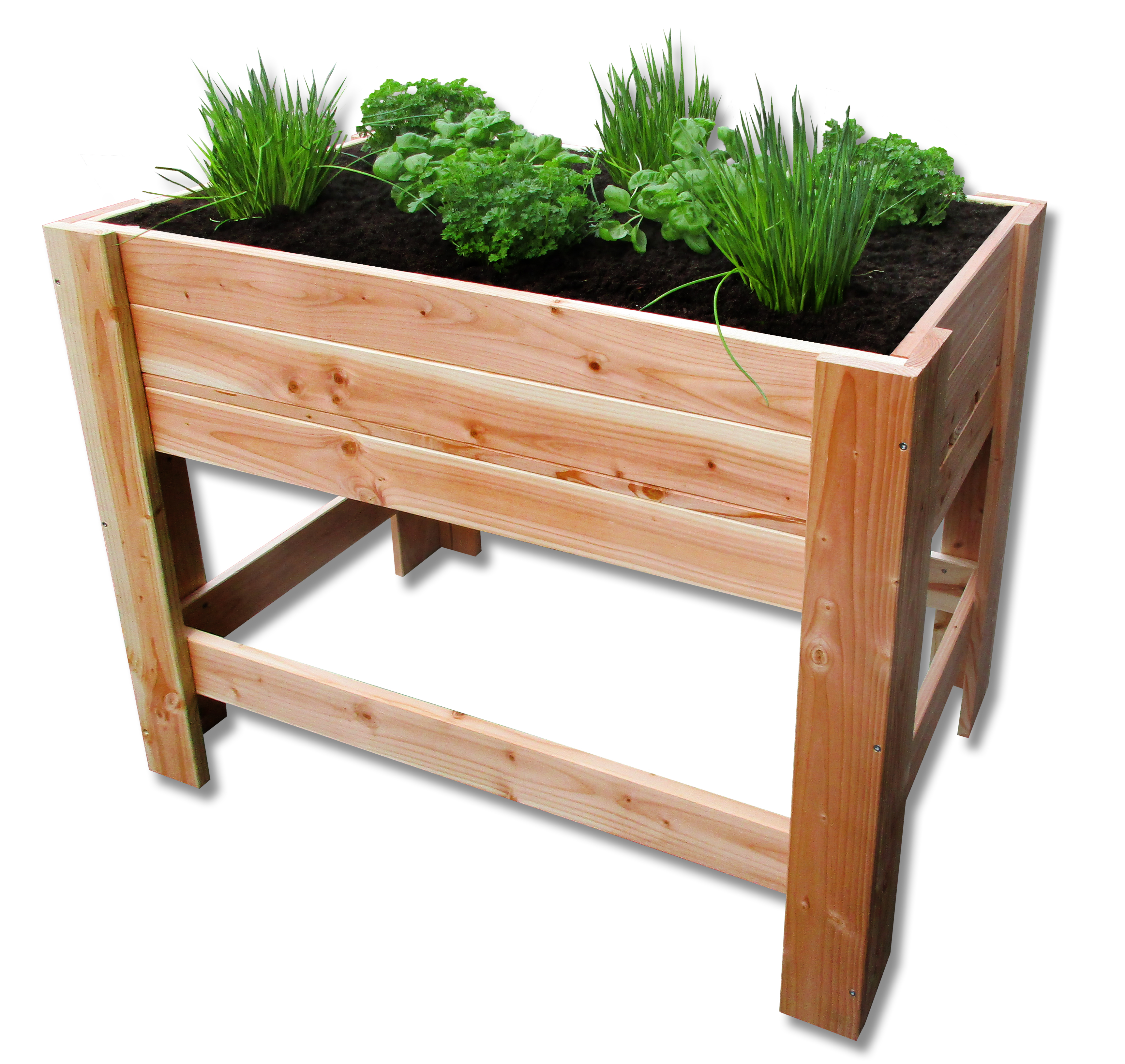 Hochbeet aus Douglasie, 985x545x800 mm