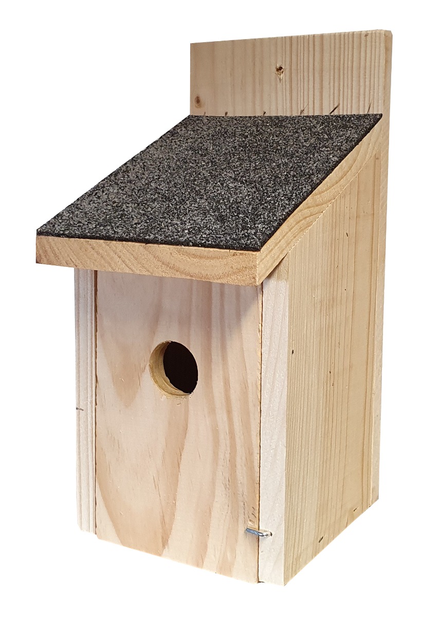 Nistkasten mit Dachpappe