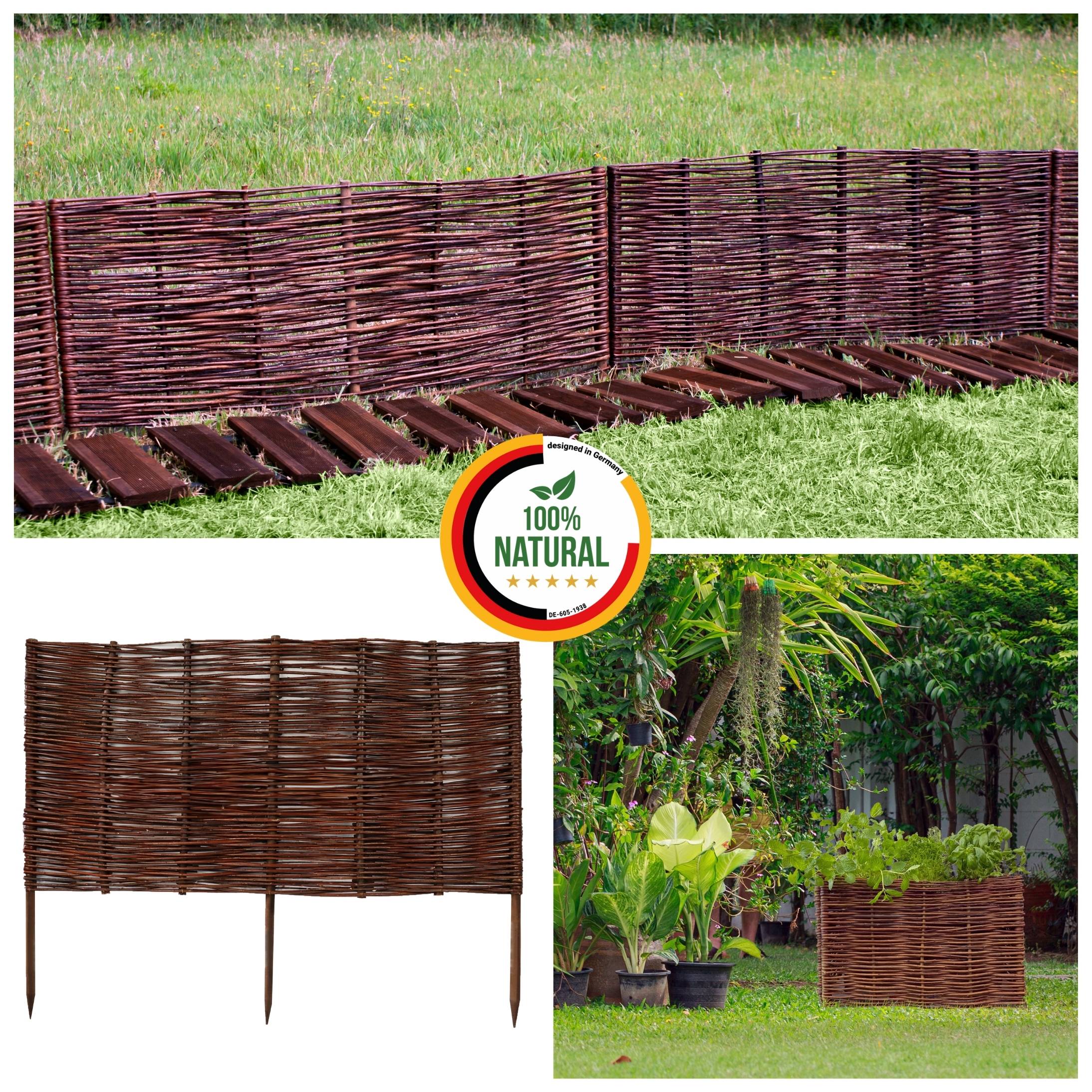 Weidenzaun (100x40 cm)