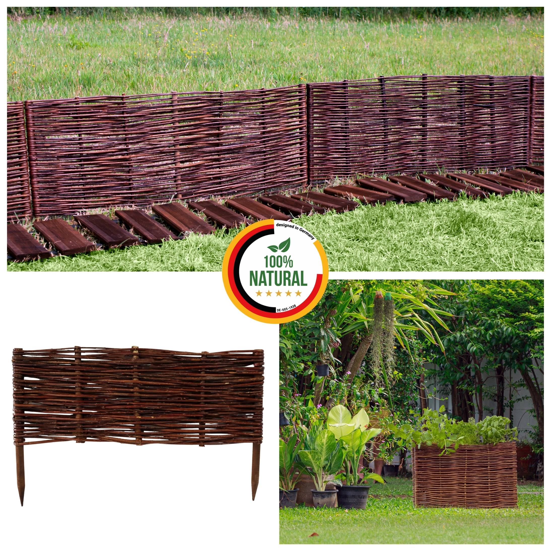 Weidenzaun (30x60 cm)