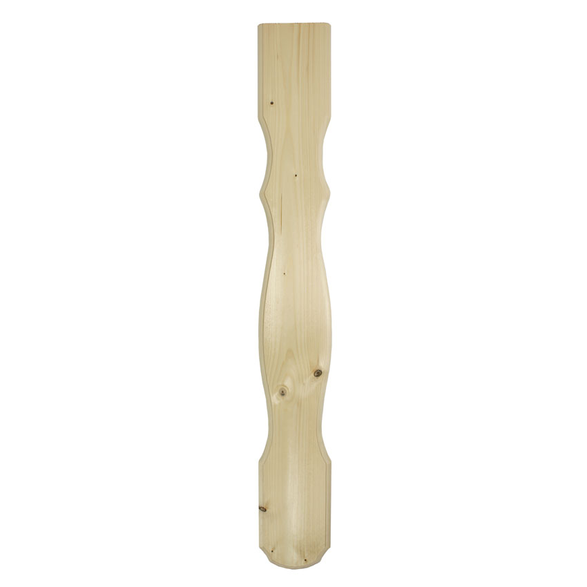 Balkonbrett "Nevada" für Holzbalkon - Fichte - 4020/3 (18x880x120mm)