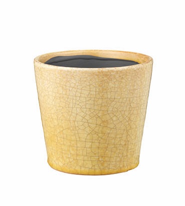 Broste Copenhagen - Keramik-Blumentopf "Magna" - beige