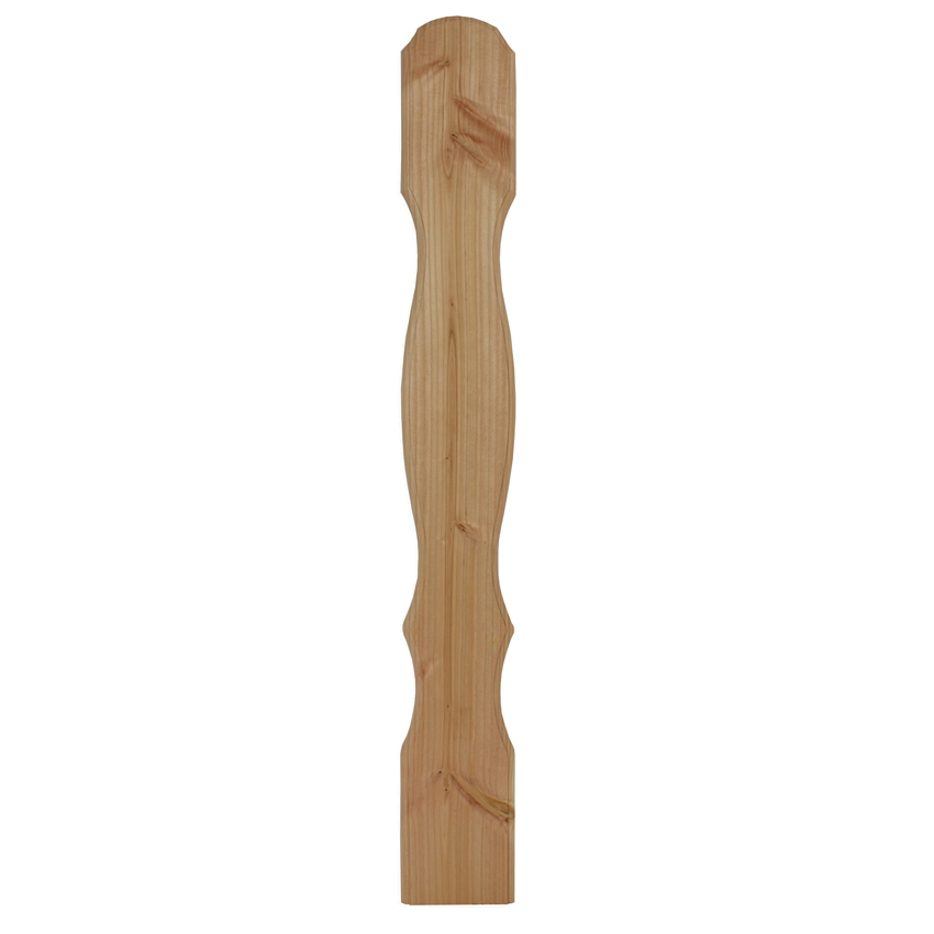 Balkonbrett "Nevada" für Holzbalkon - Douglasie - 4020/8 DO  (18x980x115mm)