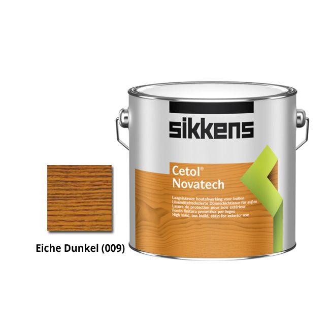 Sikkens Cetol Novatech Holzlasur 009 Eiche Dunkel Verschiedene