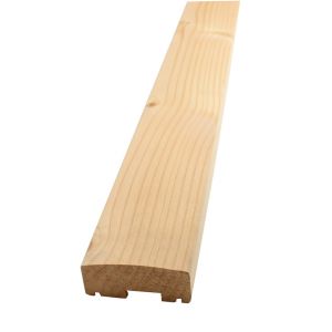 Handlauf für Holzbalkon - Douglasie - 2090/4 (1980x90x40mm)