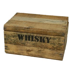 3er Set Holzkiste (24 x 35 x 19cm),Vintagekiste,Whisky Kiste,Kiste Holz (B-Ware)