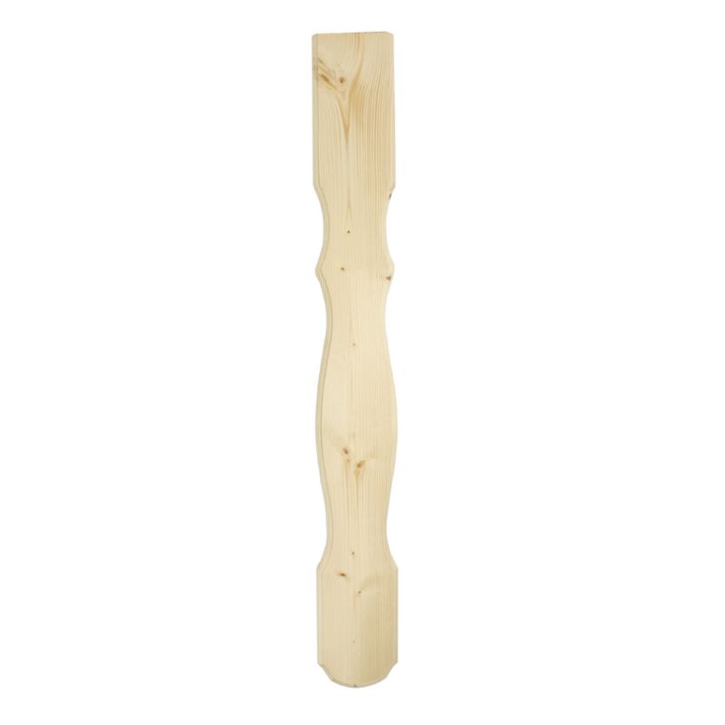 Zaunlatten / Balkonbretter Aus Fichte – 5 Stück, 18x950x120mm, Unbehandelt, Abgerundete Kopfform, Made In Germany – Für Holzzäune, Balkonverkleidung & Sichtschutz